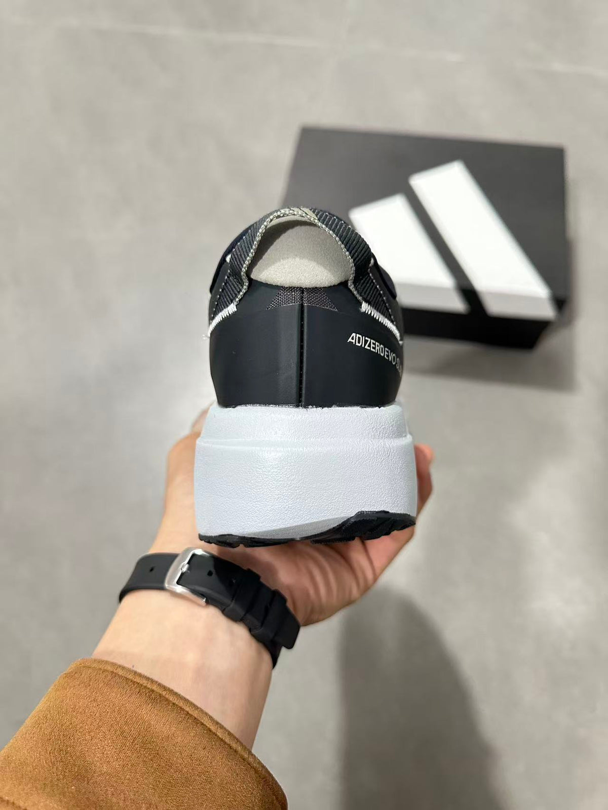 Adidas Terrex Agravic Speed Ultra Trail Running Shoes in Black White - product image from the listing.