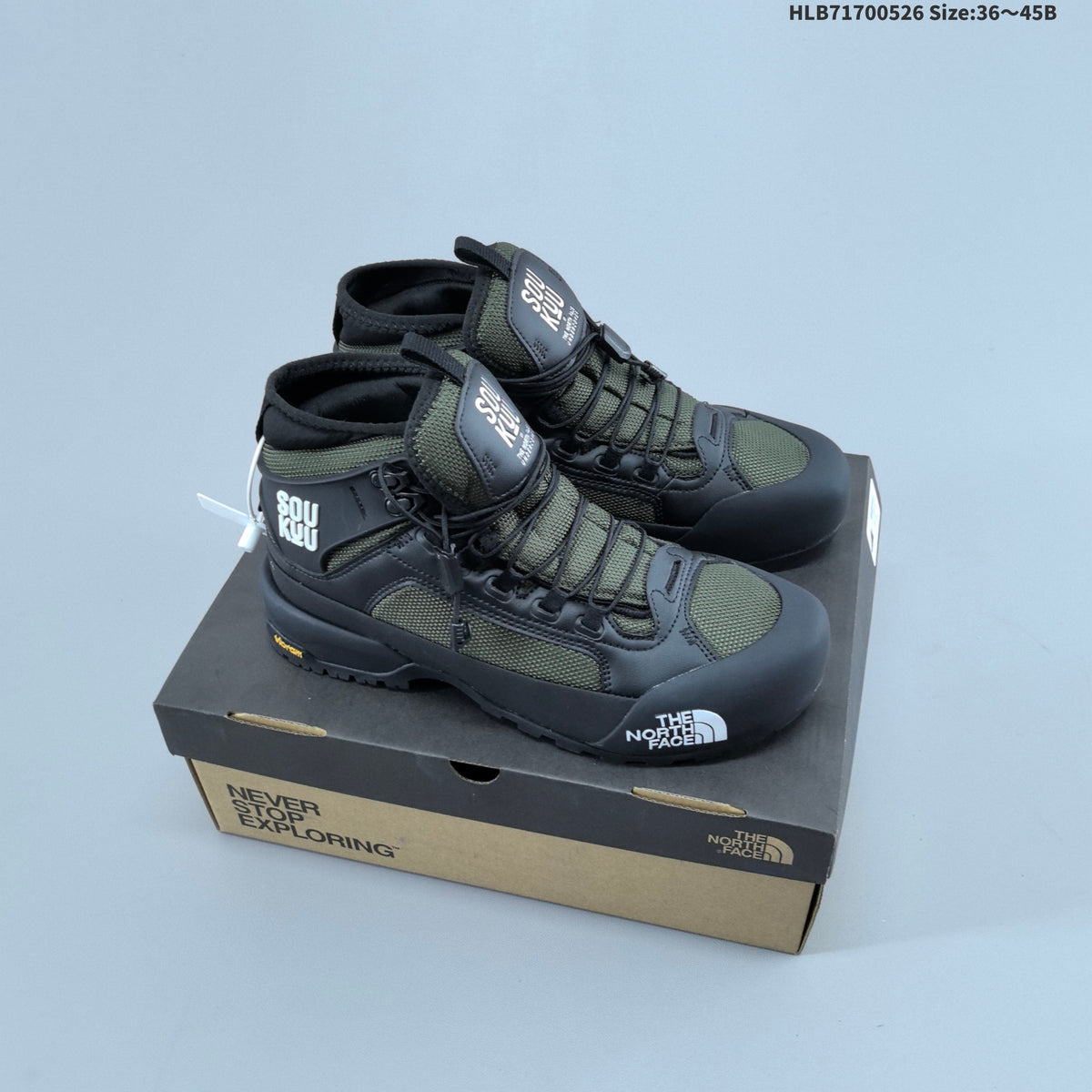The North Face High-Cut Hiking Shoes - product image from the listing.