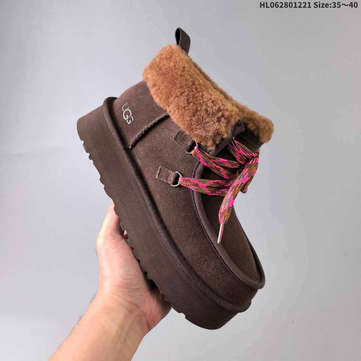 Classic Mini II Lace-Up Platform Boots by UGG - product image from the listing.