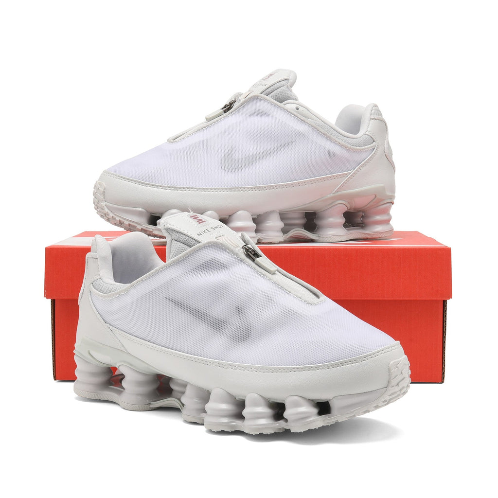 Nike Shox TL Sneakers in White and Grey - product image from the listing.
