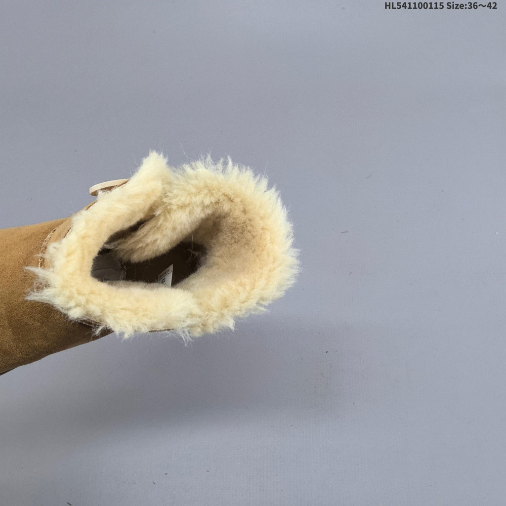 Classic Mini Dipper Suede Boots, Chestnut by UGG - product image from the listing.