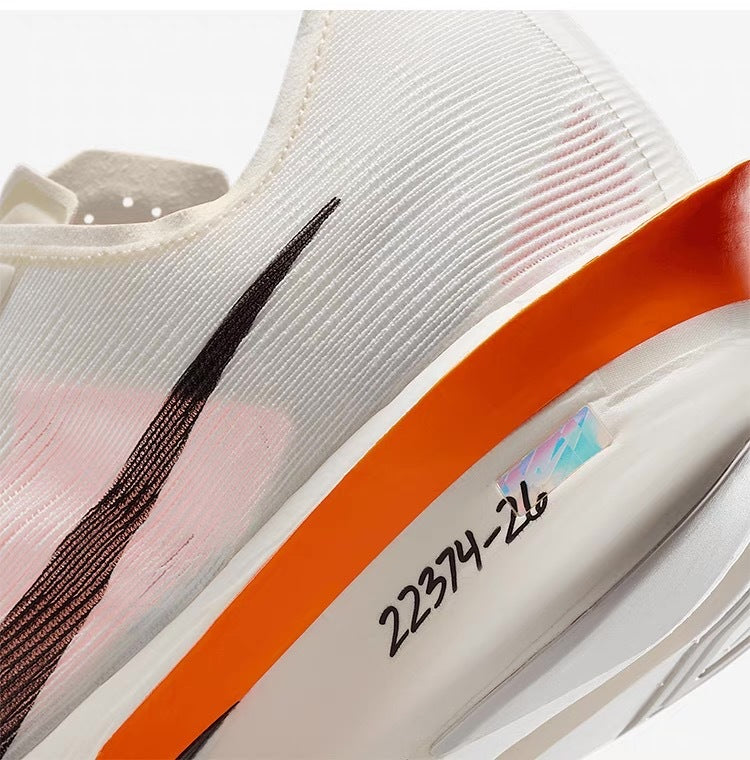 Nike Vaporfly 4 Road Racing Shoes HF6413-100 in White - product image from the listing.