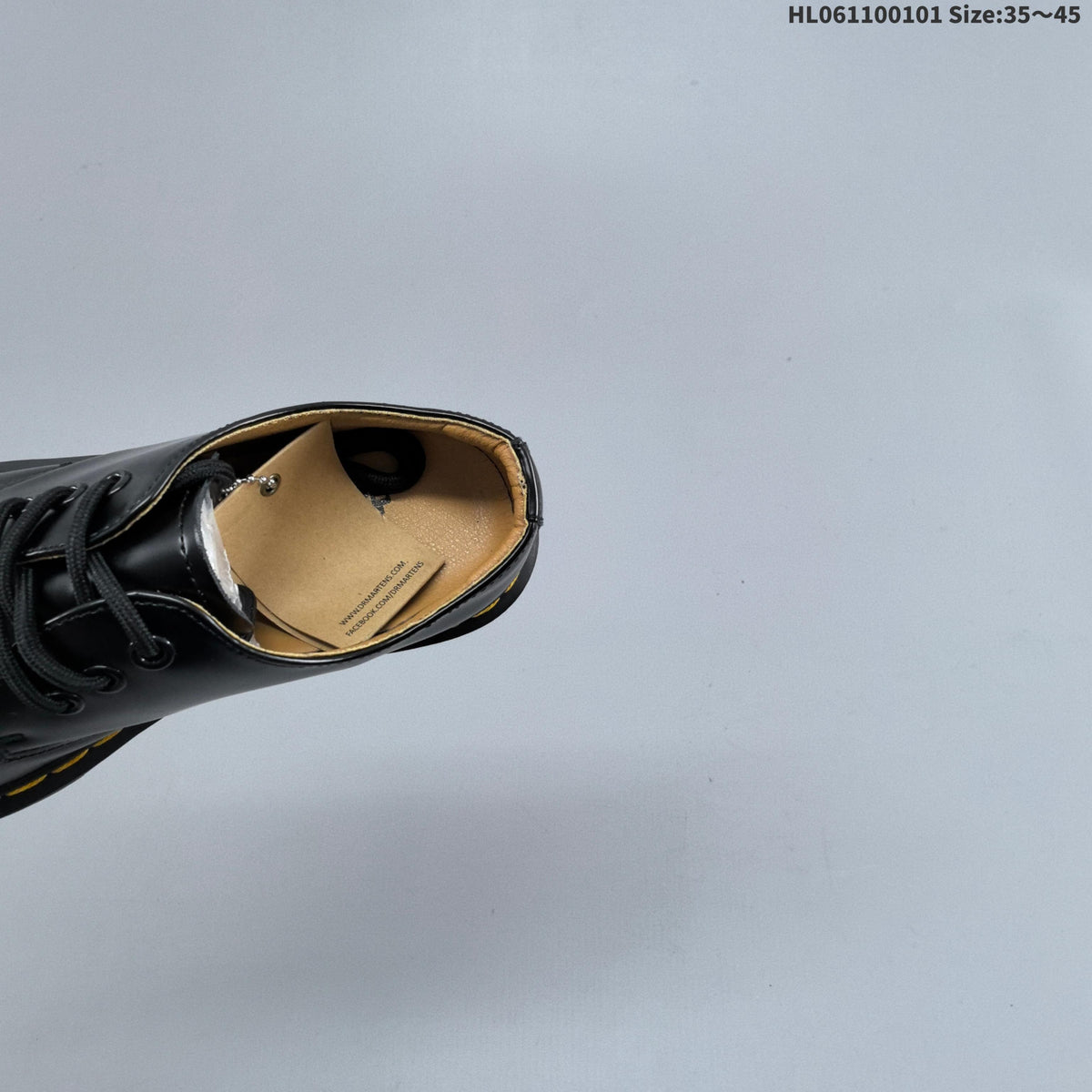 Dr. Martens Sinclair Black Platform Lace-Up Footwear - product image from the listing.