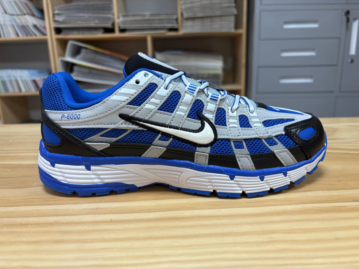 Nike P-6000 Sneakers in Blue Gray Black CD6404-400 - product image from the listing.