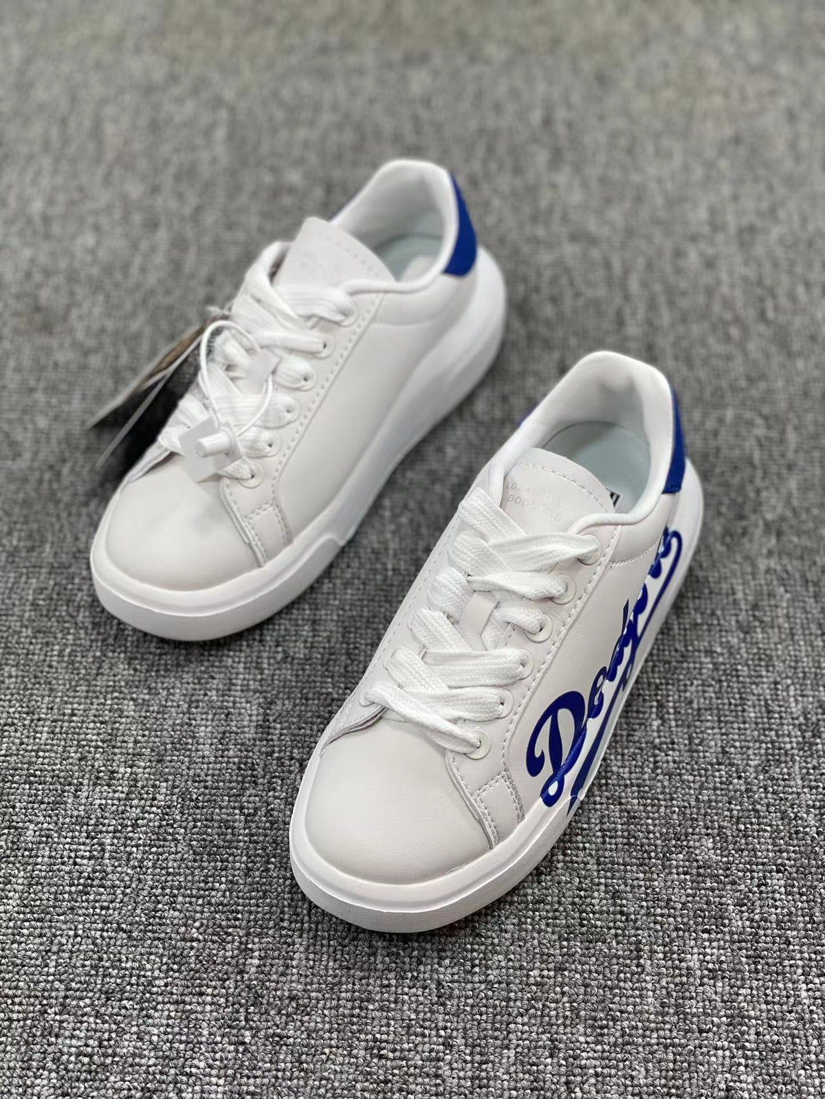White MLB Chunky Low-Top Sneakers - product image from the listing.