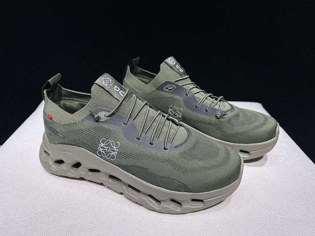 On Cloudtilt Loewe Sneakers in Khaki Green - product image from the listing.