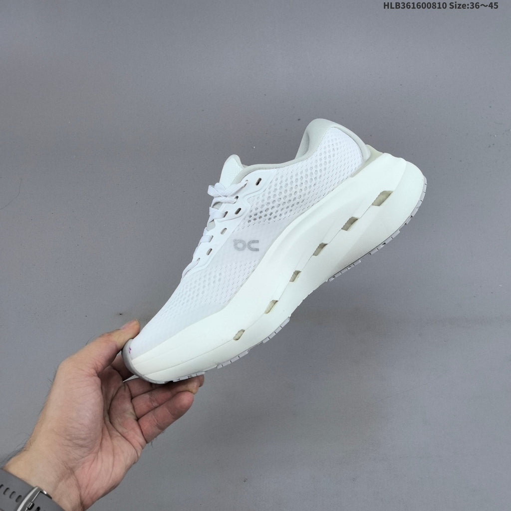 On Cloudrunner 3 Max Running Sneakers in White - product image from the listing.