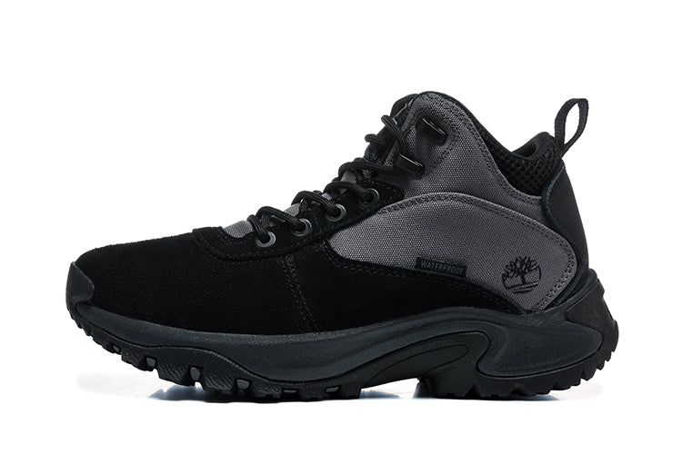 The North Face Waterproof Black Mid-Top Hiking Trainers - product image from the listing.