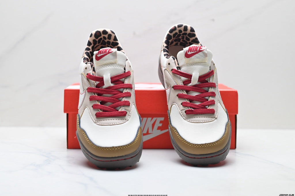 Nike Terra Manta Sneakers in White Brown Black Red - product image from the listing.