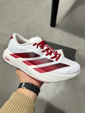 adidas Lightstrike Pro Running Shoes in White Red JQ2147 - product image from the listing.
