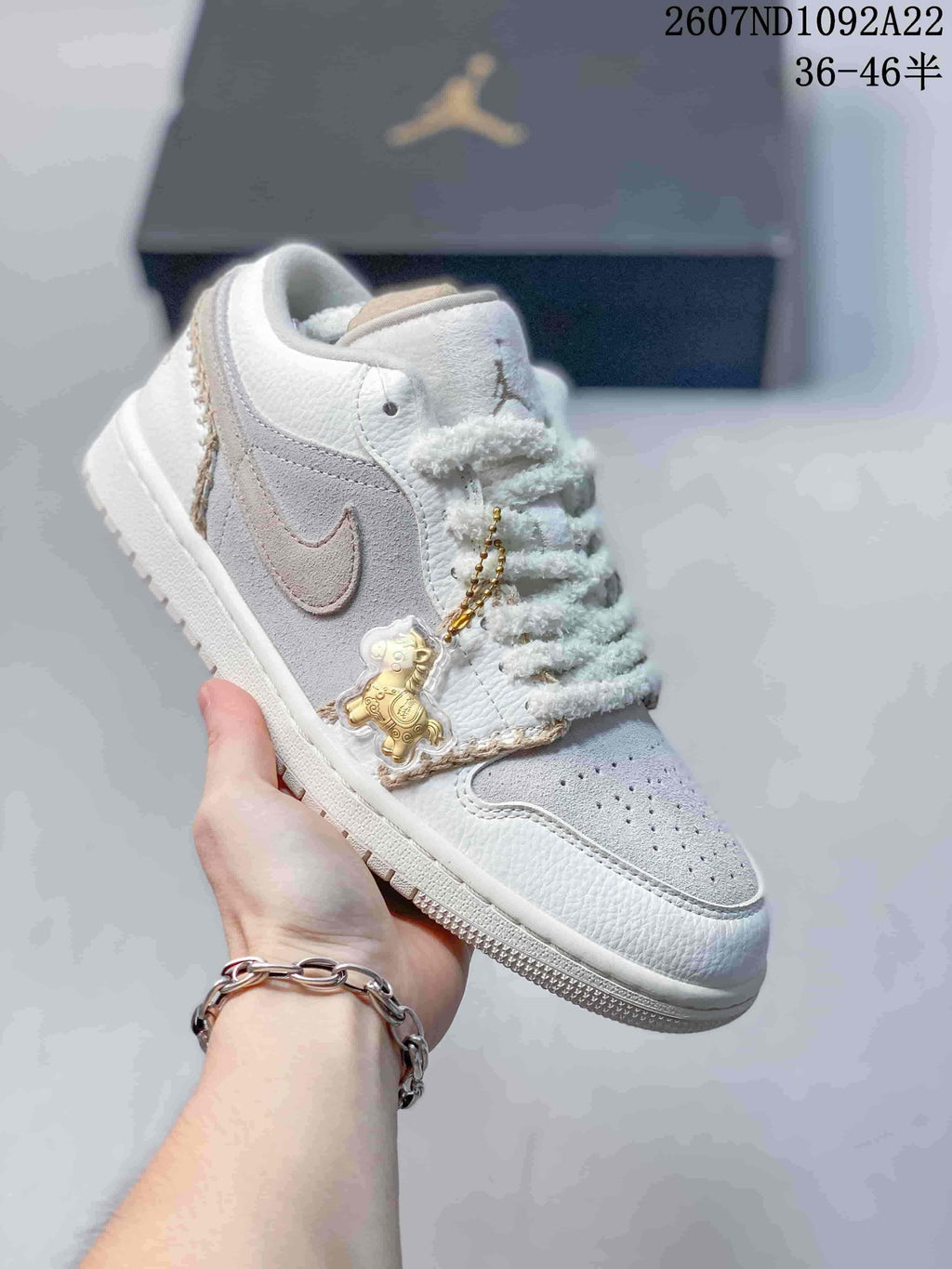 Air Jordan 1 Low Sneakers, Multicolor Options - product image from the listing.