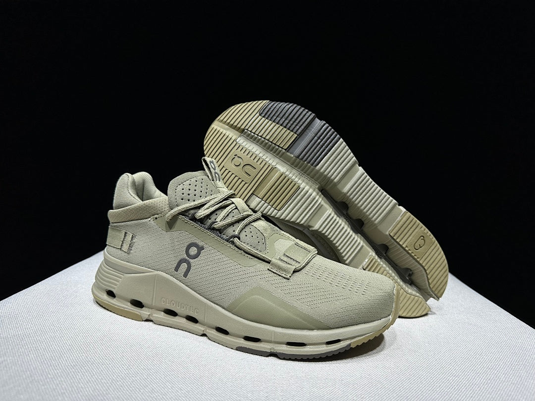 Olive Green On Cloudnova 2 Sneakers - product image from the listing.