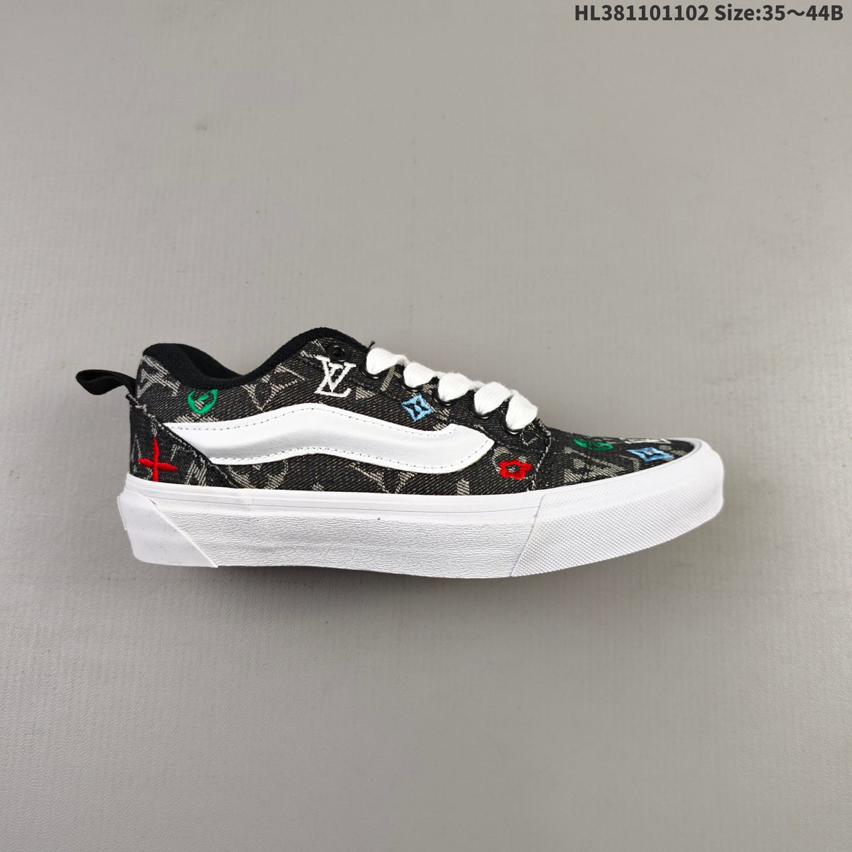 Vans Knu Skool Low-Cut Sneakers in Monogram Print - product image from the listing.