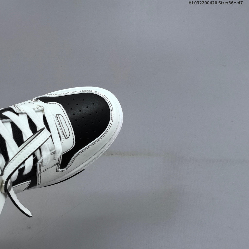 White and Black Off-White Arrows Low-Top Sneakers - product image from the listing.