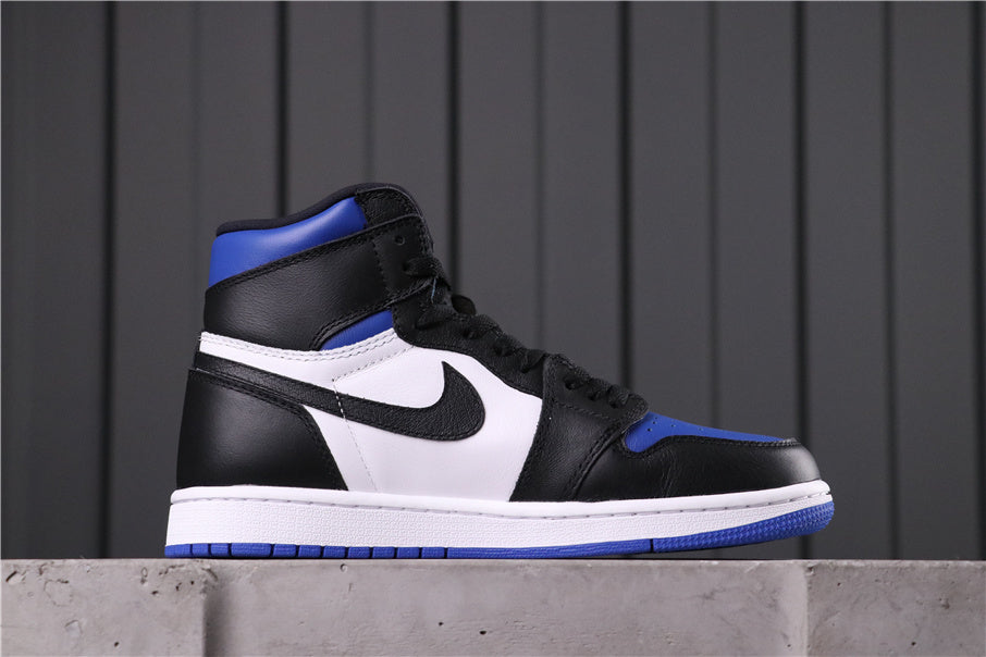 Air Jordan 1 High OG Court Sneakers in Purple 555088-041 - product image from the listing.