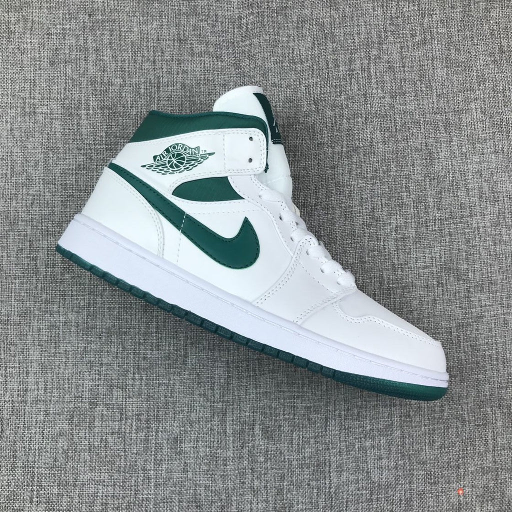 Air Jordan 1 Mid SE GC Mystic Sneakers in Green CD6759-103 - product image from the listing.