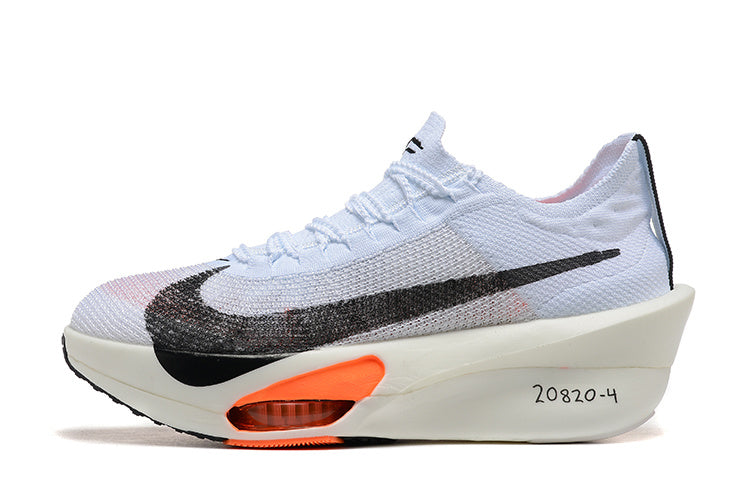 Nike Zoom Fly 5 Running Shoes in Phantom White Orange - product image from the listing.