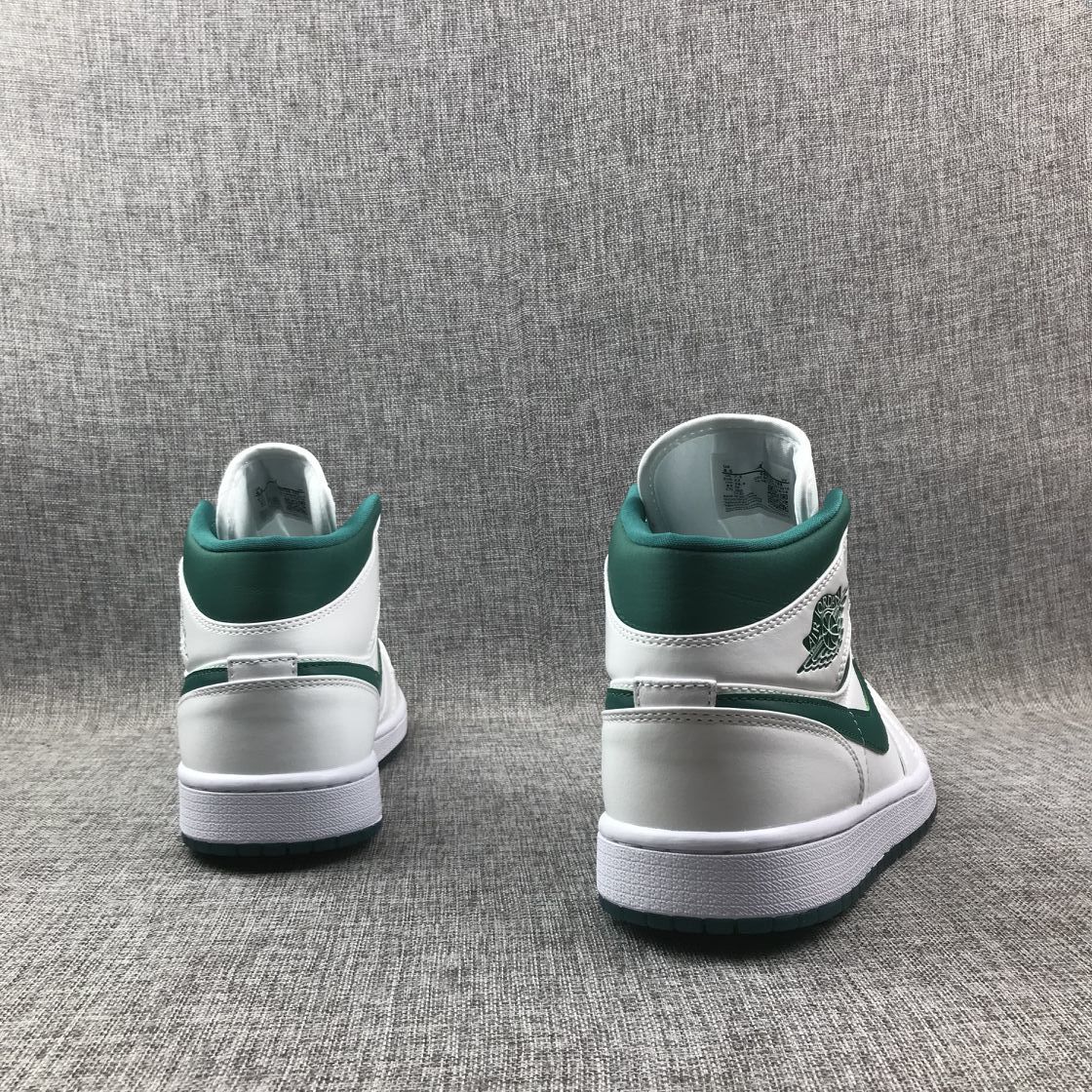 Air Jordan 1 Mid SE GC Mystic Sneakers in Green CD6759-103 - product image from the listing.