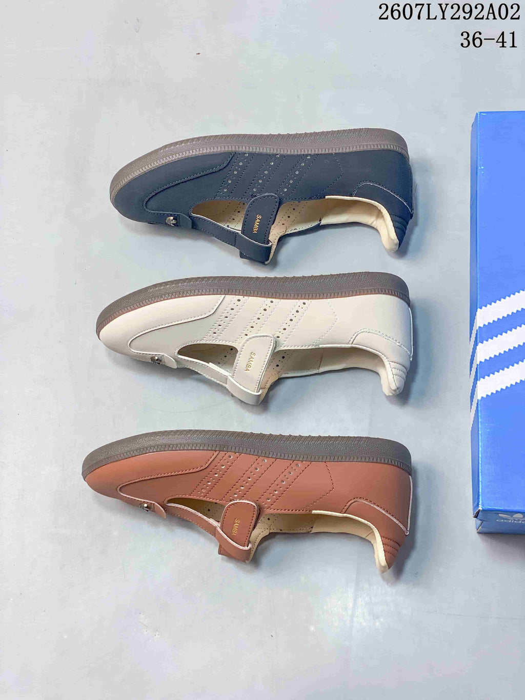 Adidas Originals Samba Jane T-Strap Trainers - product image from the listing.