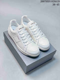 Prada Downtown Low-Top Sneakers in White Leather 2607HXD1829A19 - product image from the listing.