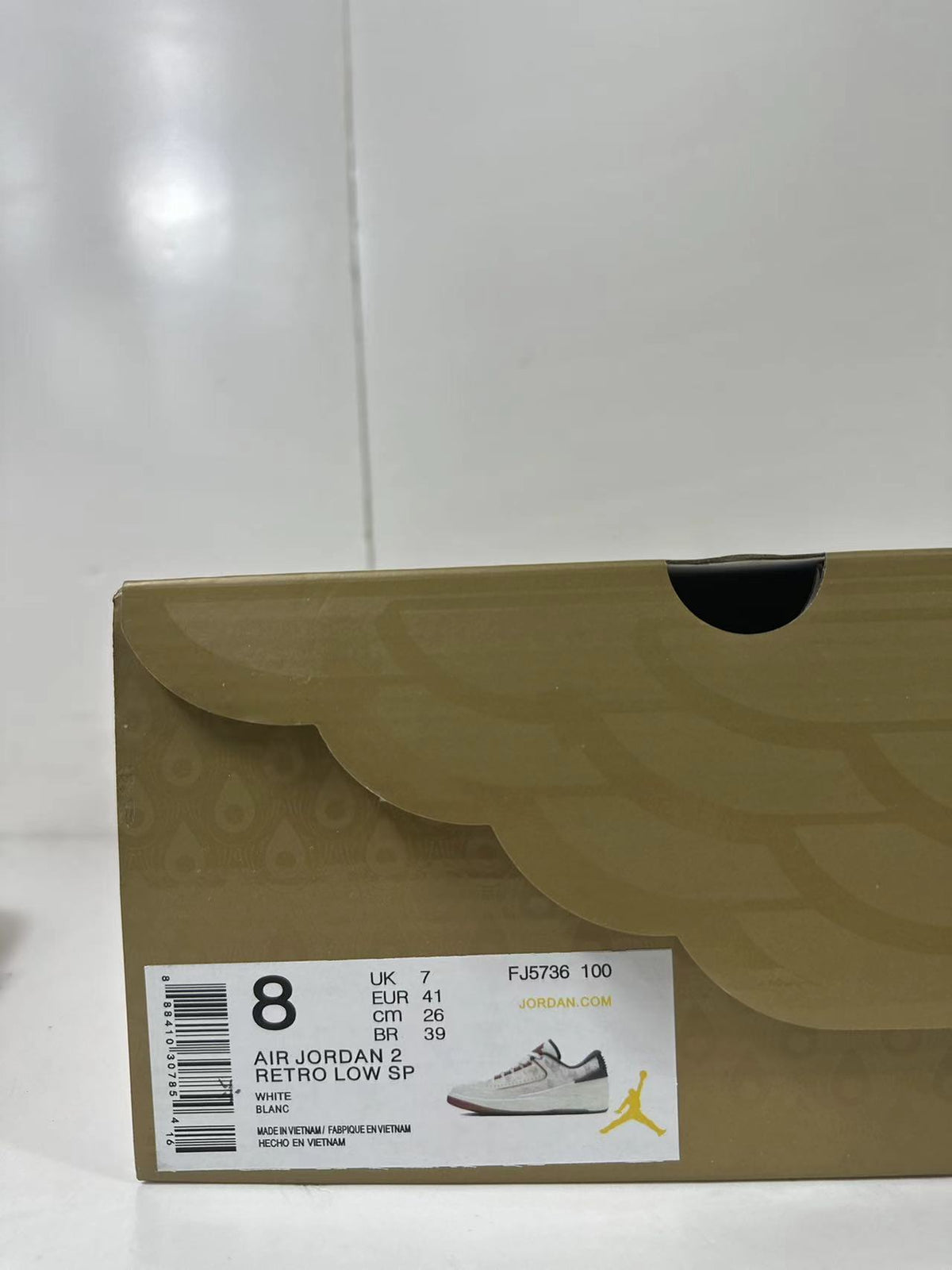Air Jordan 2 Low Chinese New Year White FJ5736-100 - product image from the listing.