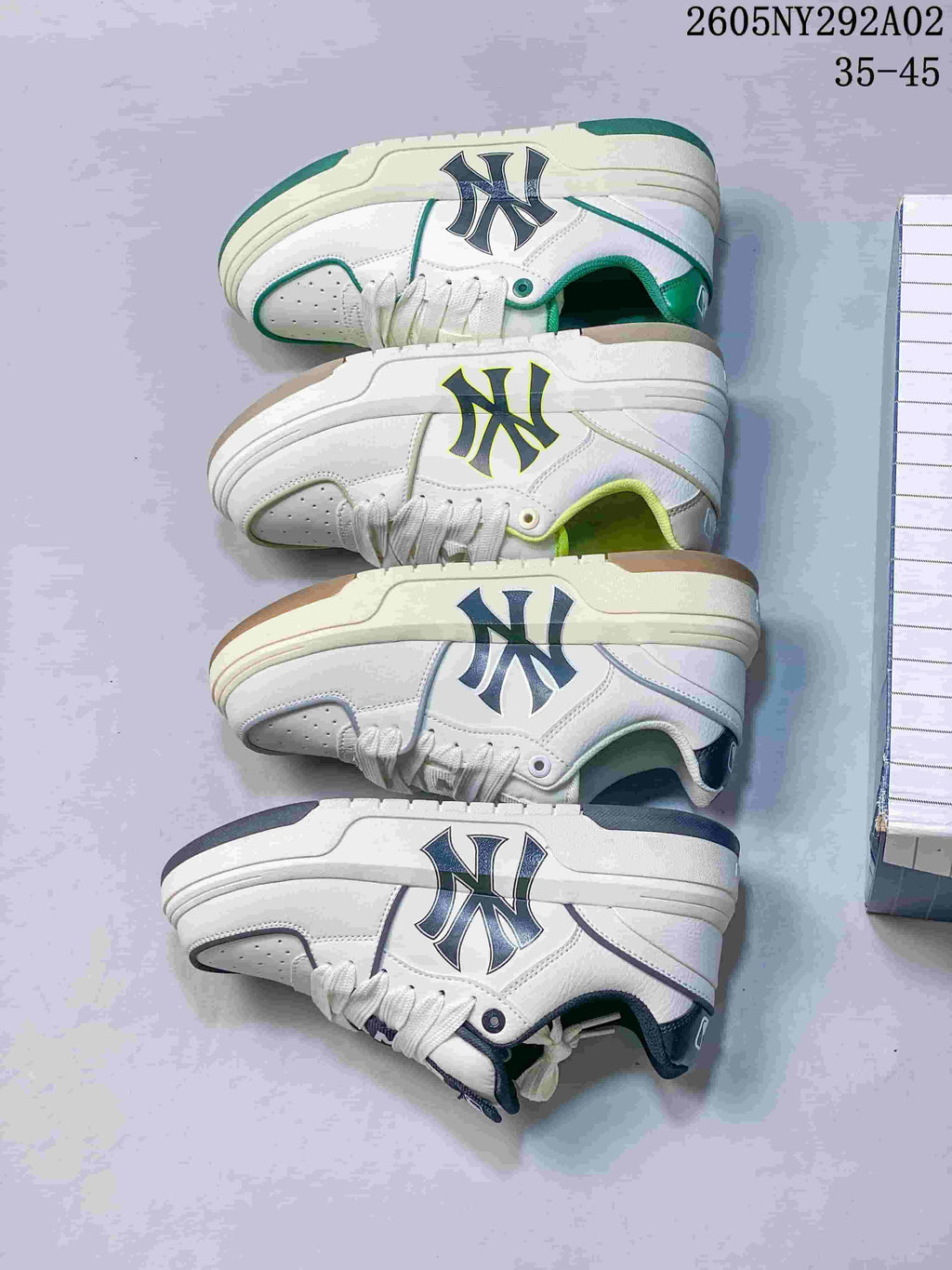 MLB Chunky Liner PU Low-Cut Sneakers - product image from the listing.