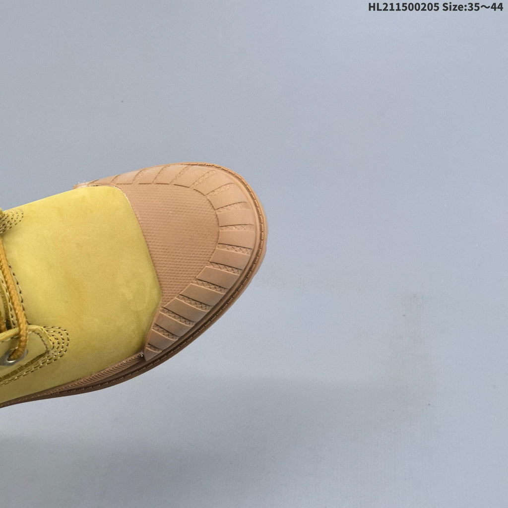 Timberland Yellow High-Cut Lace-Up Boots - product image from the listing.