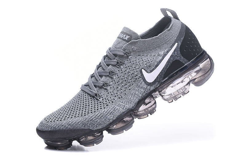 Nike Air VaporMax Flyknit 2 Sneakers in Dark Grey - product image from the listing.