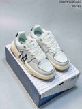 MLB Low-Top Sneakers in White and Cream 2605NY292A02 - product image from the listing.