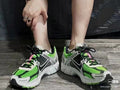 Nike Vomero 5 Sneakers in Black Green White - product image from the listing.