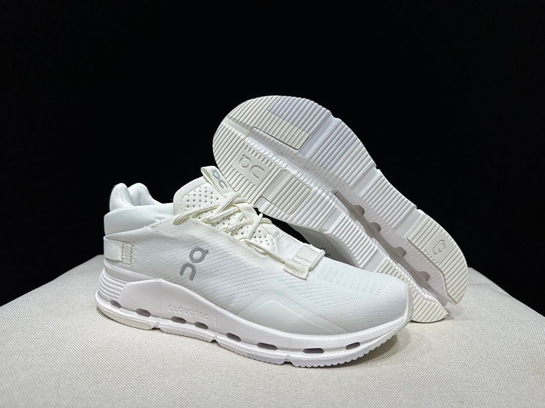 On Cloudnova 2 Sneakers in White - product image from the listing.