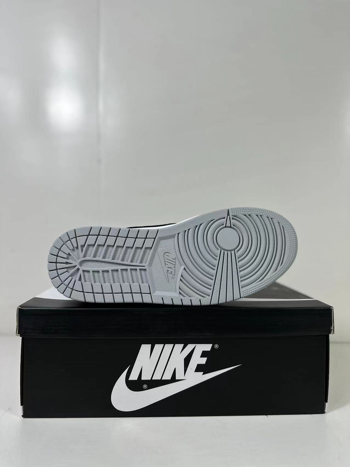 Air Jordan 1 Low OG Barons Sneakers Black Grey CZ0790-110 - product image from the listing.