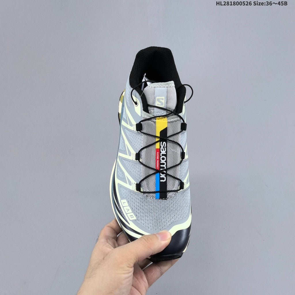 Salomon XT-6 Expanse Trail Running Sneakers in Grey - product image from the listing.