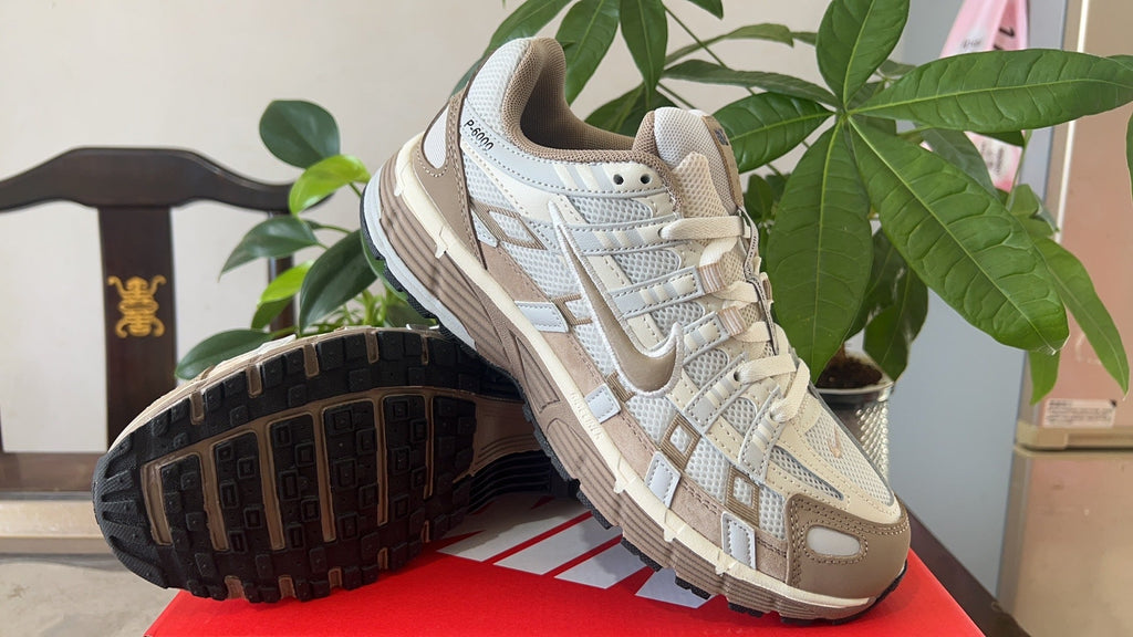 Nike P-6000 Sneakers in Light Bone Taupe FQ8243-025 - product image from the listing.