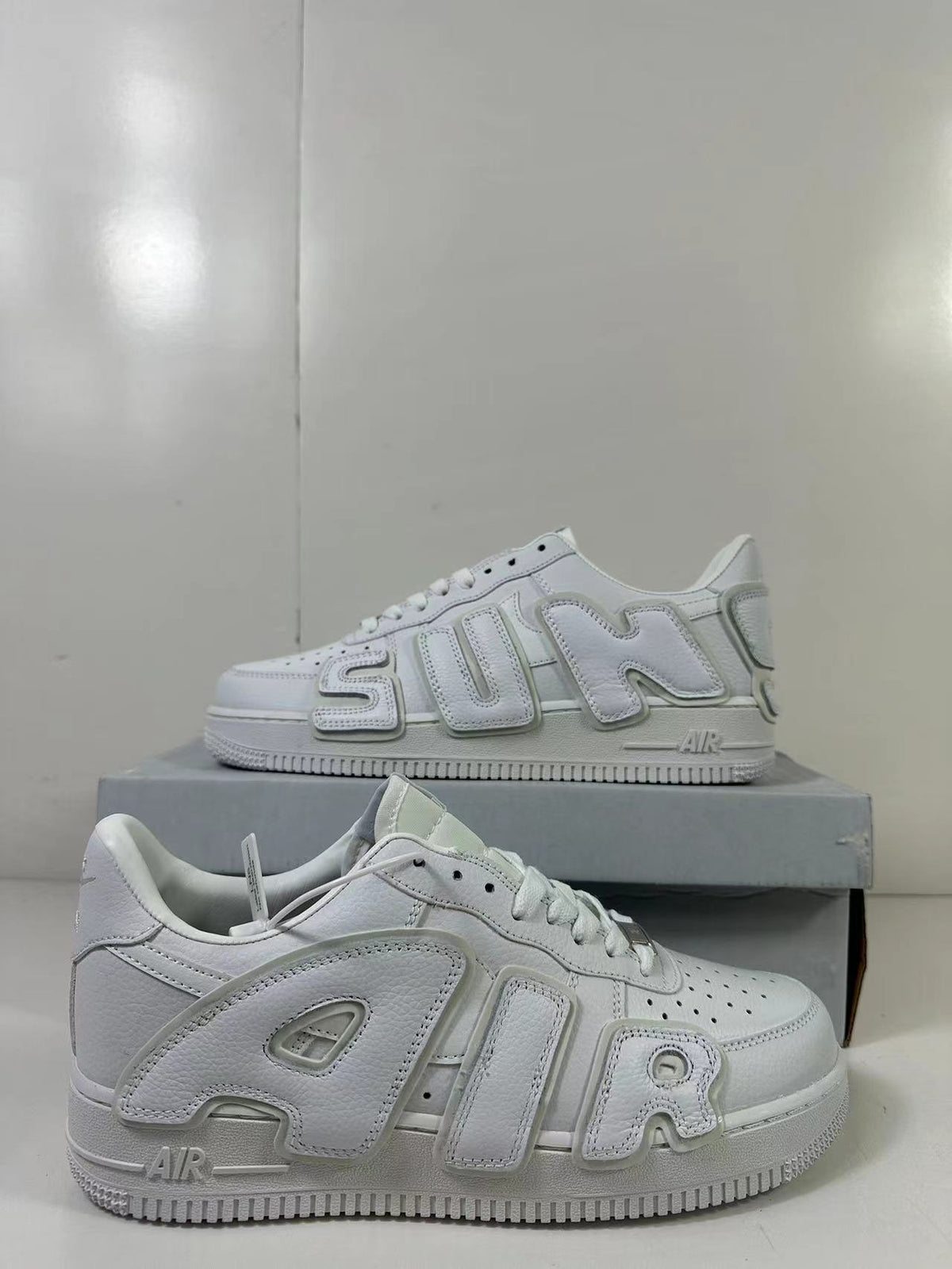 Nike Air Force 1 Low CPFM Sneakers in White DD7050-100 - product image from the listing.
