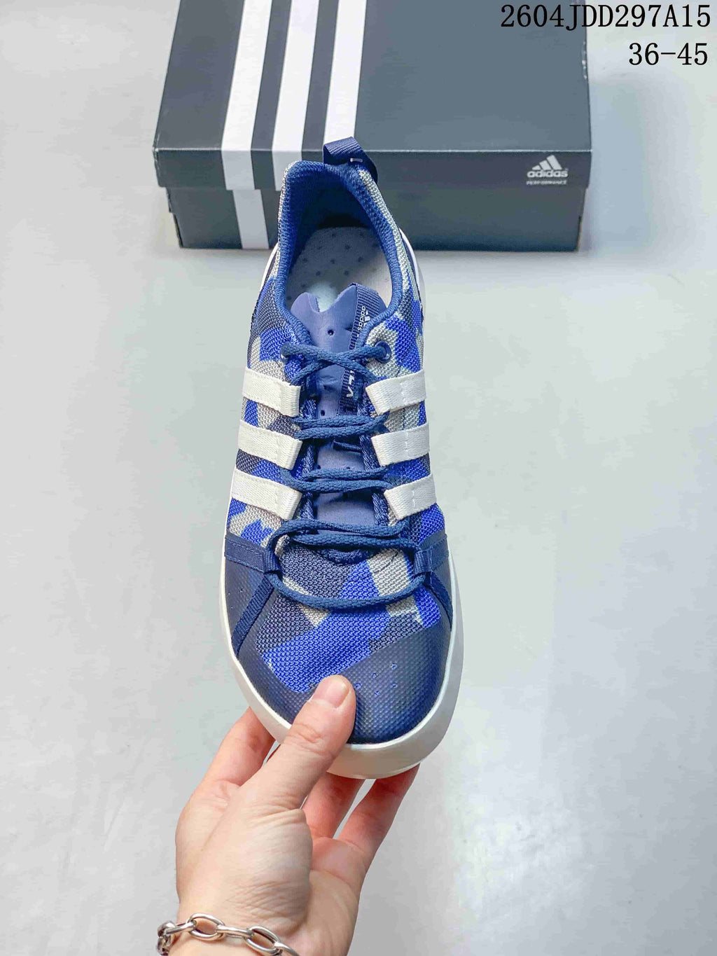 adidas Terrex CC Boat Blue White Water Footwear 2604JDD297A15 - product image from the listing.