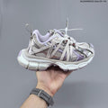 Silver and Grey Balenciaga 3XL Low-Top Sneakers - product image from the listing.