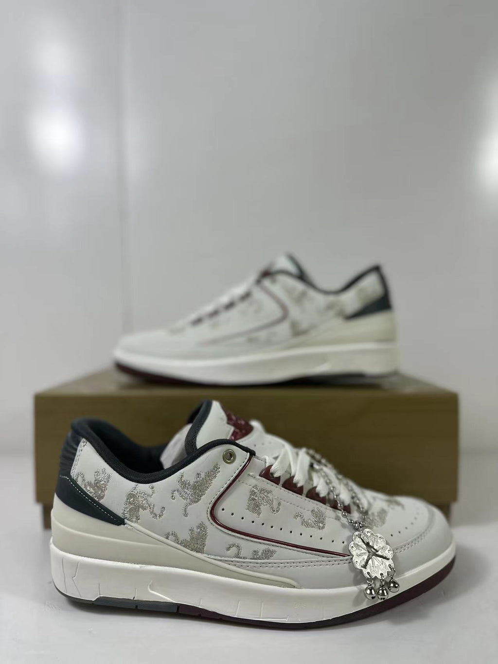 Air Jordan 2 Low Chinese New Year White FJ5736-100 - product image from the listing.