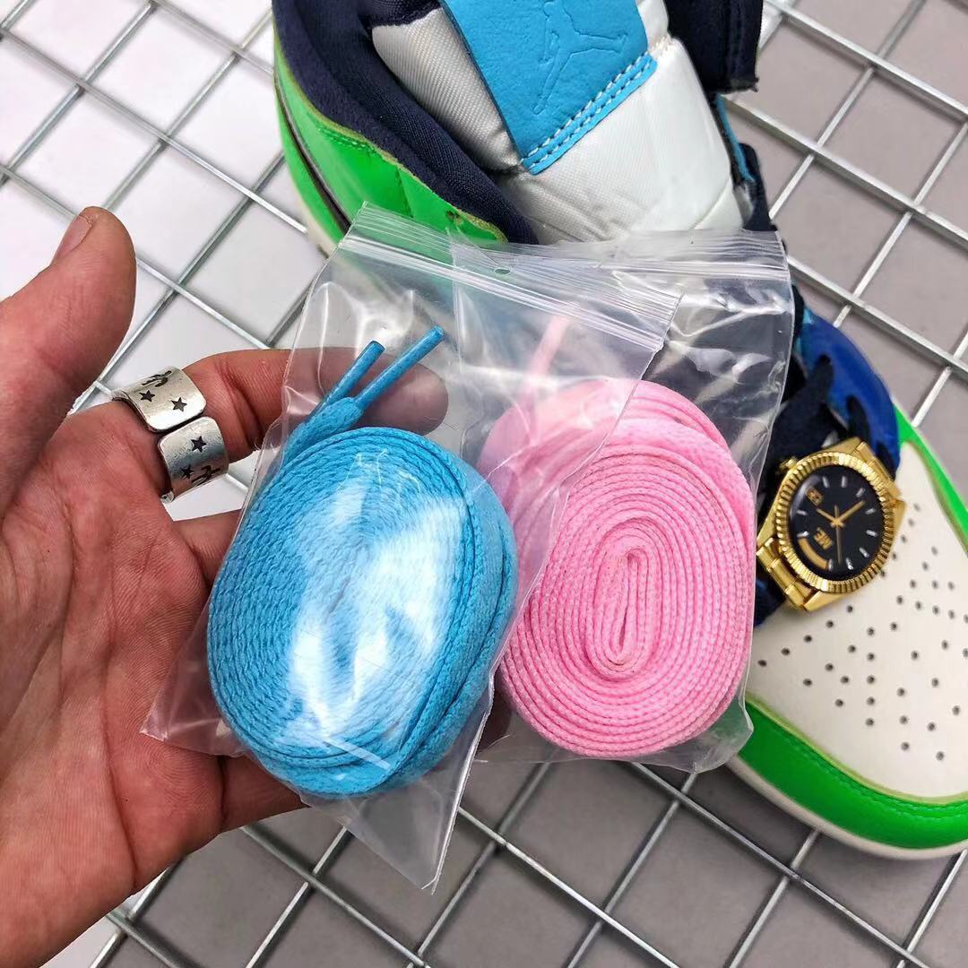 Melody Ehsani x Air Jordan 1 Mid Sneakers in Multicolor - product image from the listing.