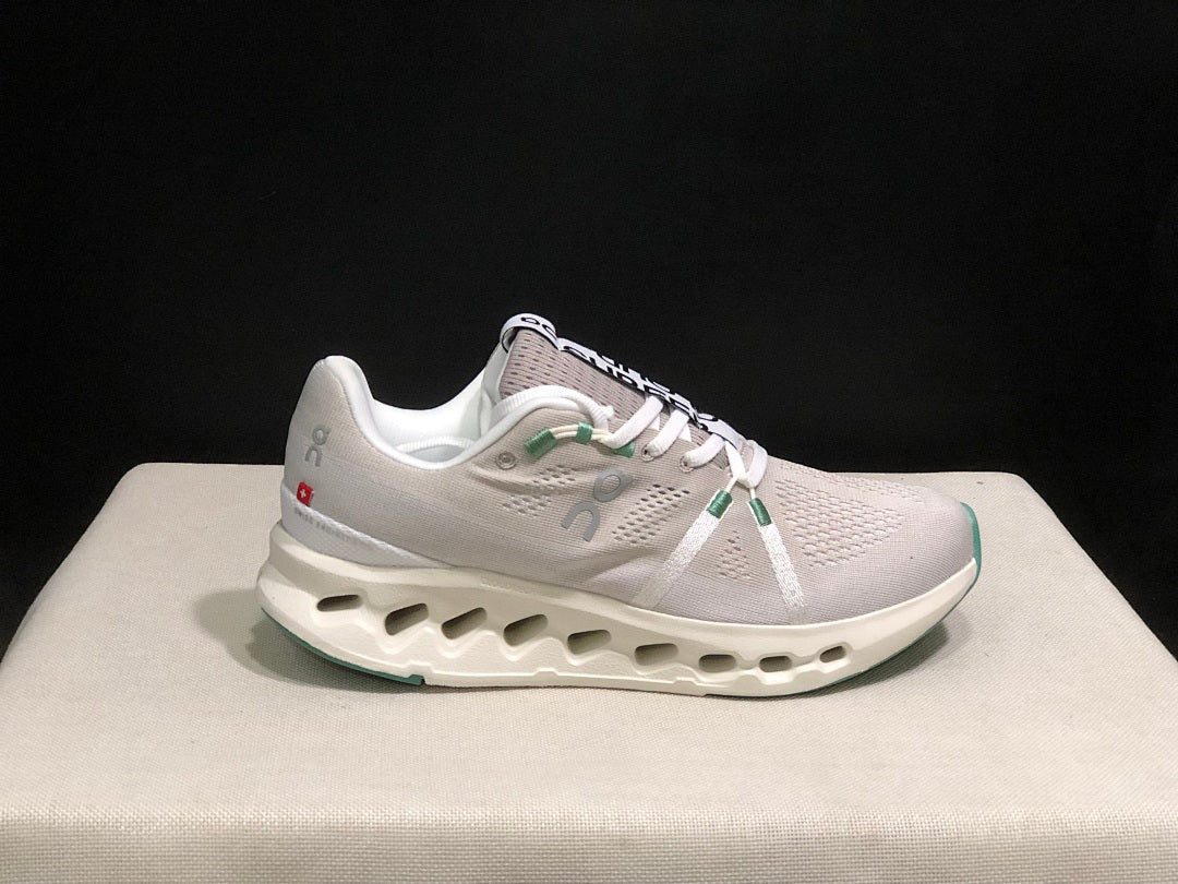 On Cloudsurfer Running Shoes in Pearl Ivory - product image from the listing.