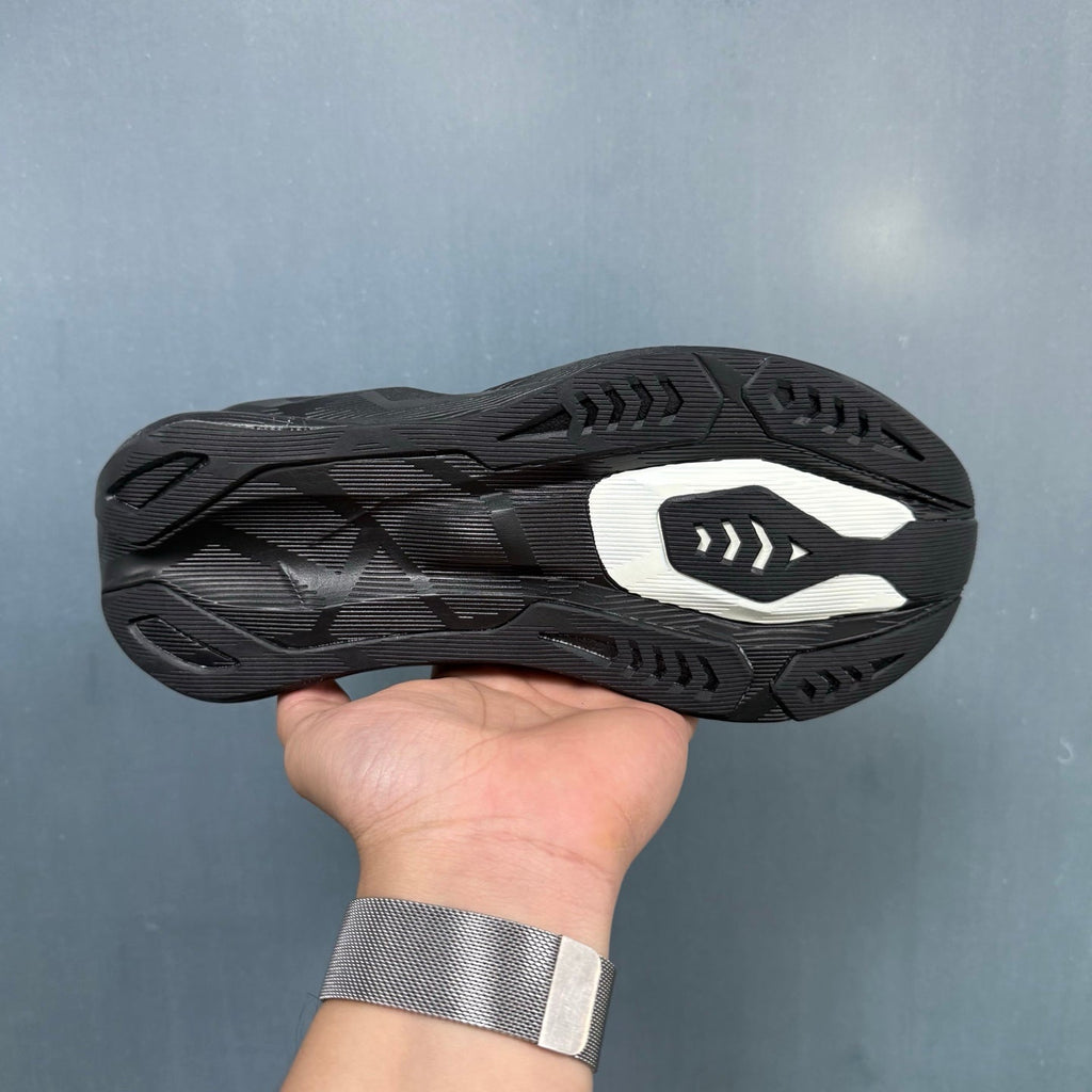 Nike N1 Running Sneakers in Black Knit - product image from the listing.