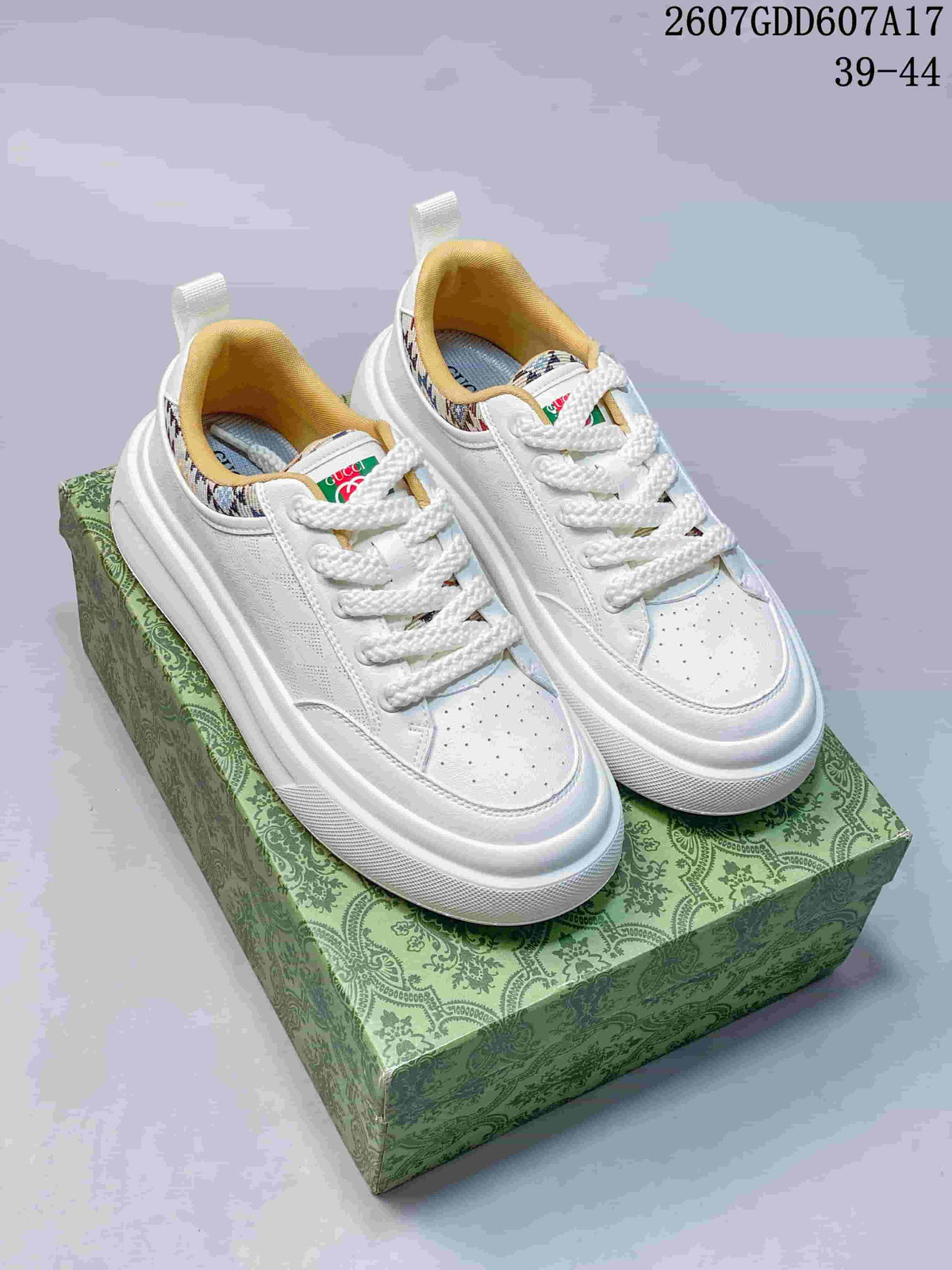 Gucci Screener GG High-Top Sneakers in White 2607GDD607A17 - product image from the listing.