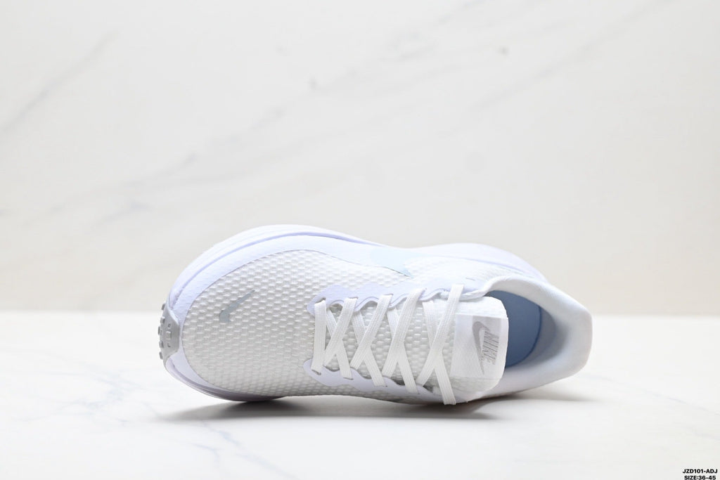 Nike Revolution 8 Running Shoes in White and Light Purple - product image from the listing.