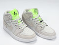 Jordan 1 High FlyEase in Gray and Volt Green CV3018-001 - product image from the listing.
