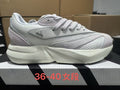 Women's Adidas JH6958 Sneakers, White and Light Gray - product image from the listing.