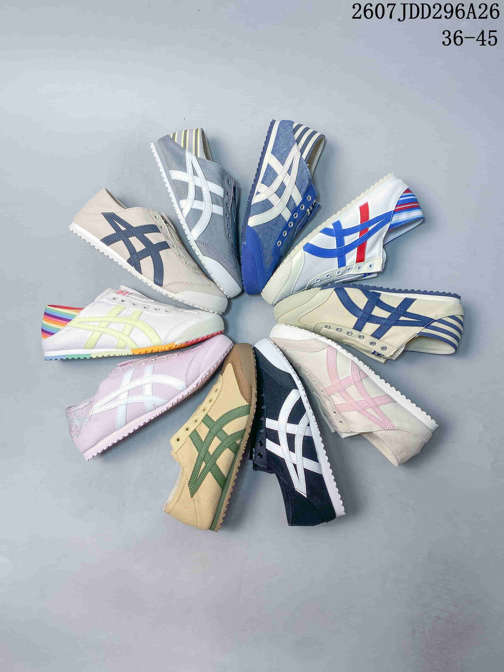 Onitsuka Tiger Mexico 66 Slip-On Sneakers in Multicolor - product image from the listing.