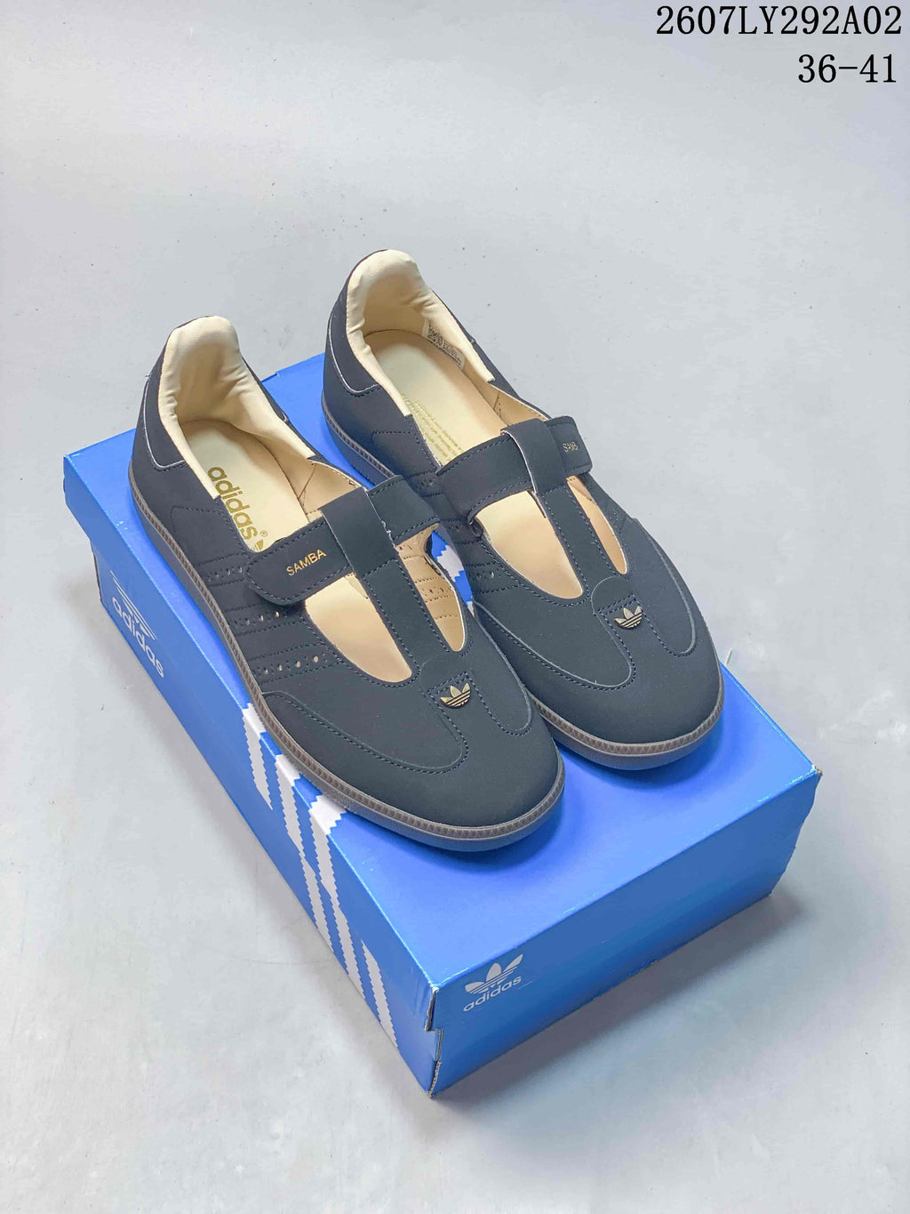 Adidas Originals Samba Jane T-Strap Trainers - product image from the listing.