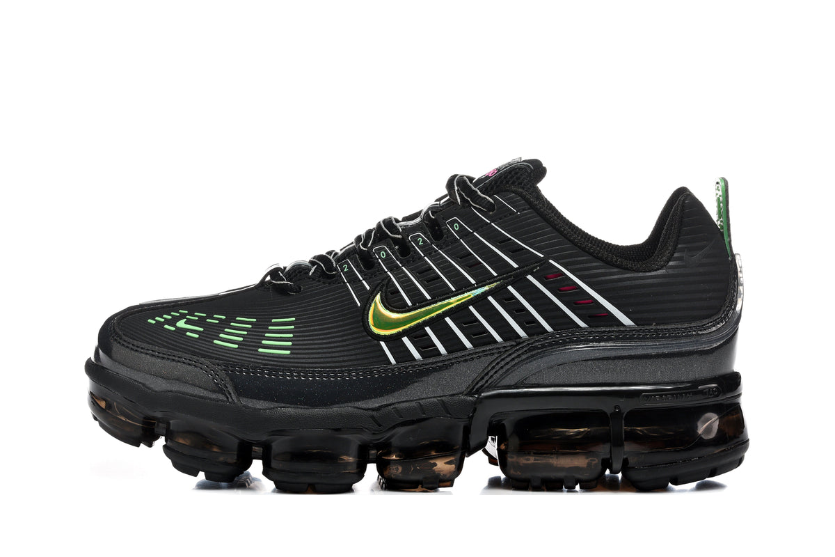 Nike Air VaporMax 360 Sneakers in Black Green CK2718-001 - product image from the listing.