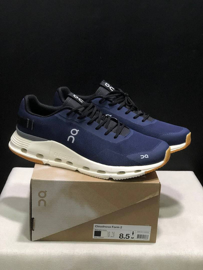 On Cloudnova Form 2 Sneakers, in Midnight Navy - product image from the listing.