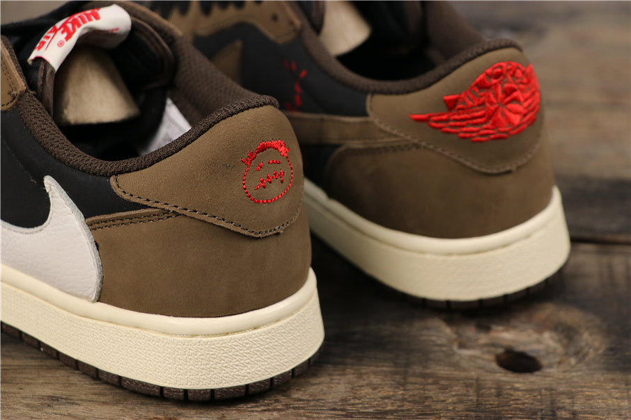 Air Jordan 1 Low OG TS SP Reverse Mocha CQ4277-001 - product image from the listing.